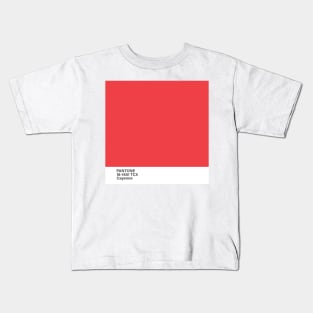 pantone 18-1651 TCX Cayenne Kids T-Shirt